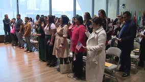 Naturalization ceremony held in Dallas to welcome 35 new U.S. citizens