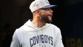 Dak Prescott listed as 'questionable' for Sunday's game against the Philadelphia Eagles