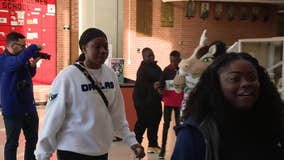 WNBA star becomes principal for the day at Dallas middle school