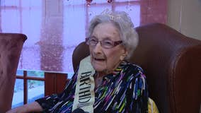 Rockwall woman celebrates her 105th birthday
