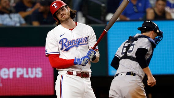 Judge still at 61 HRs, Severino pitches 7 no-hit innings for Yankees in Arlington