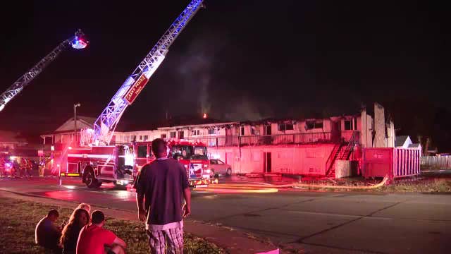 Grand Prairie apartment fire leaves families homeless