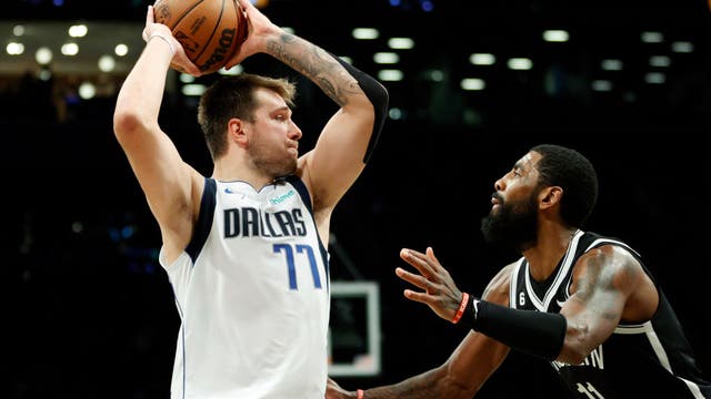 Luka Doncic, Mavericks outlast Nets 129-125 in OT