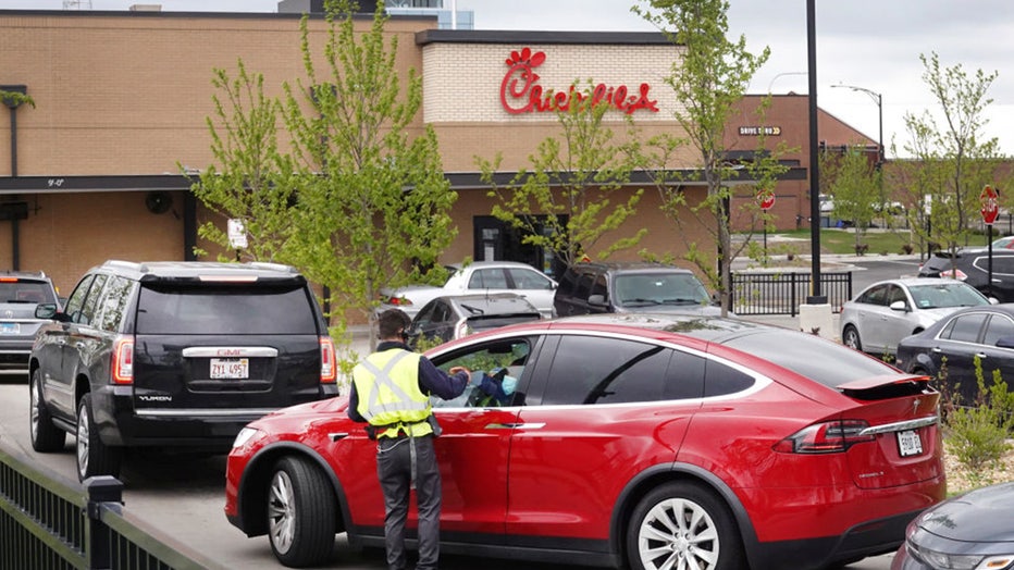 Chic-fil-A drive thru