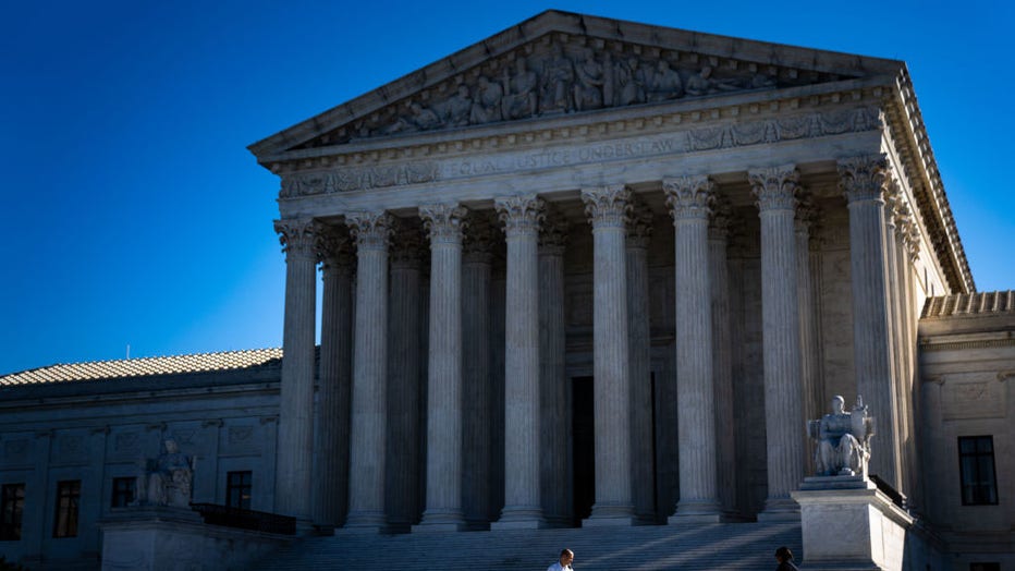 FILE - The Supreme Court of the United States is pictured on Tuesday, Oct. 11, 2022, in Washington, D.C. (Kent Nishimura / Los Angeles Times via Getty Images)