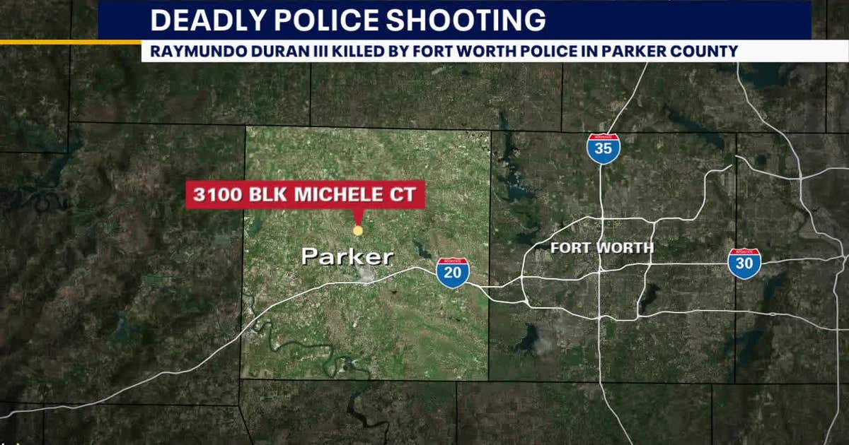 Man killed by Fort Worth police in Parker County identified | FOX 4 ...