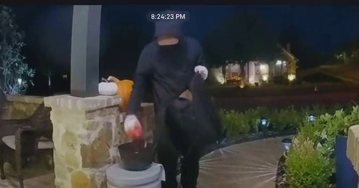 Halloween scare: McKinney man in mask caught on camera dumping candy ...