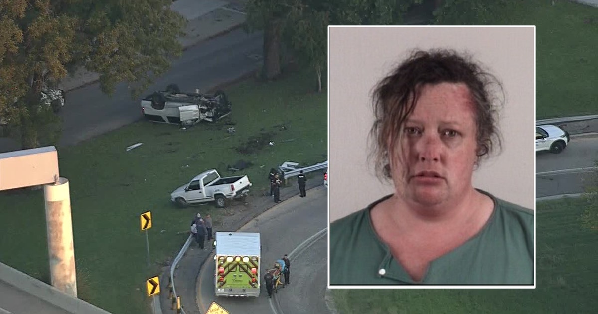 Woman charged with DWI after Fort Worth police chase ends in rollover ...