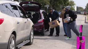 Several events held across North Texas to give away food for Thanksgiving