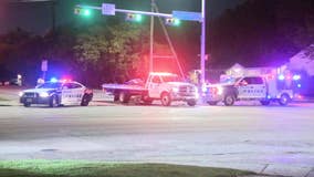 Motorcyclist hurt after colliding with Dallas police vehicle