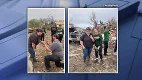 Lamar County tornado victim proposes after finding missing engagement ring amid the rubble