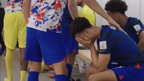World Cup: Antonee Robinson breaks down in tears in locker room after emotional win over Iran