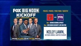 FOX’s Big Noon Kickoff Show will be in Fort Worth for TCU vs. Texas Tech