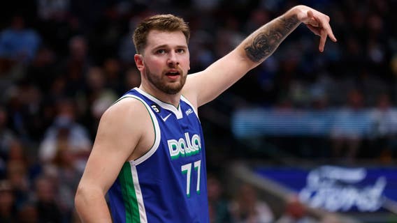 Doncic gets triple-double as Mavericks beat Warriors 116-113