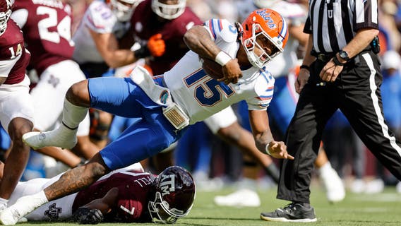 Richardson scores 4 TDs, Florida beats Texas A&M 41-24