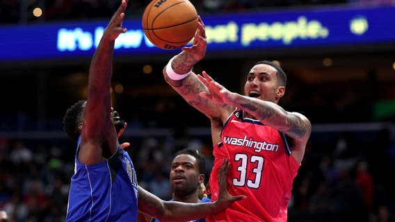 Kuzma scores 36 to lead Wizards past Mavericks 113-105