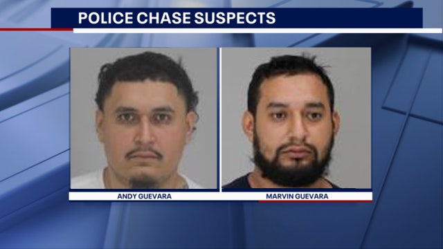 Suspects facing numerous charges for wild chase through Dallas with baby on board