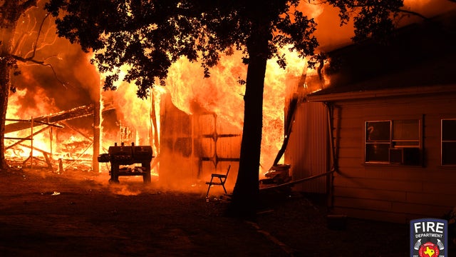 Bedford fire badly damages 3 homes, displacing 13 people