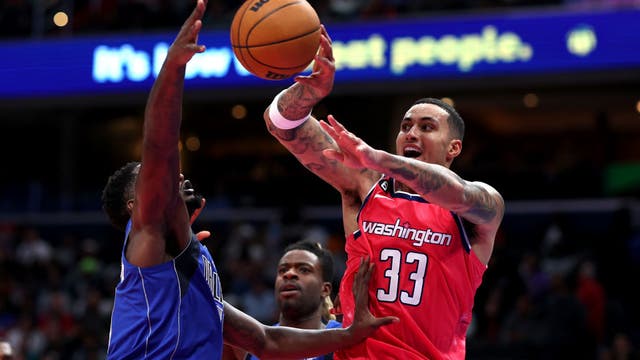 Kuzma scores 36 to lead Wizards past Mavericks 113-105