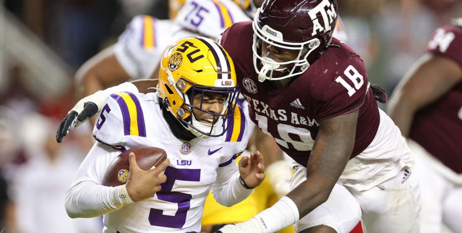 Texas A&M Aggies upend No. 5 LSU to end season on high note