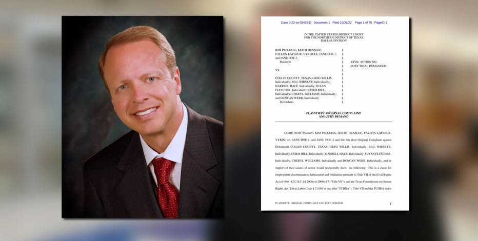 Collin County District Attorney sexually harassed, retaliated against employees, lawsuit says