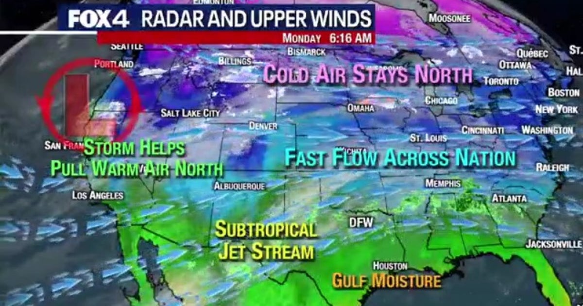 Dallas weather: Warm temperatures, chance of rain for much of the week ...