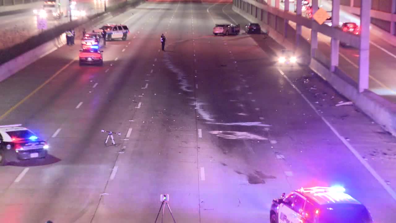 1-dead-following-early-morning-crash-on-75-in-dallas-fox-4-dallas