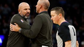 Mavs coach Kidd fined $25K for reaction to Doncic ejection