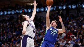 Doncic, Mavs top Lakers 124-115 to celebrate Nowitzki statue