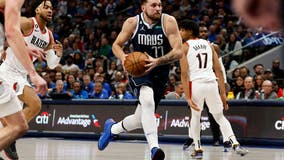 Doncic, Wood lead Mavericks to 130-110 win over Blazers