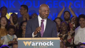 Warnock claims victory in Senate runoff race