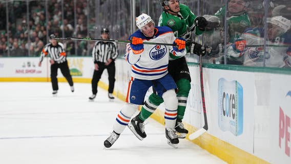 Foegele snaps tie, McDavid scores again as Oilers top Stars