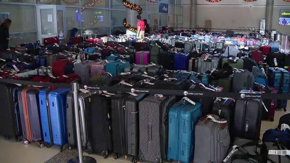 Southwest Airlines dealing with sea of lost luggage, what you should do if you can't find your bag