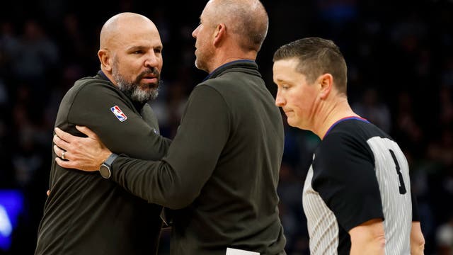 Mavs coach Kidd fined $25K for reaction to Doncic ejection