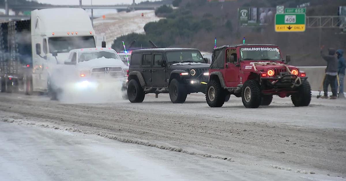 North Texas Jeep club rescues drivers stranded on icy roads | FOX 4 ...