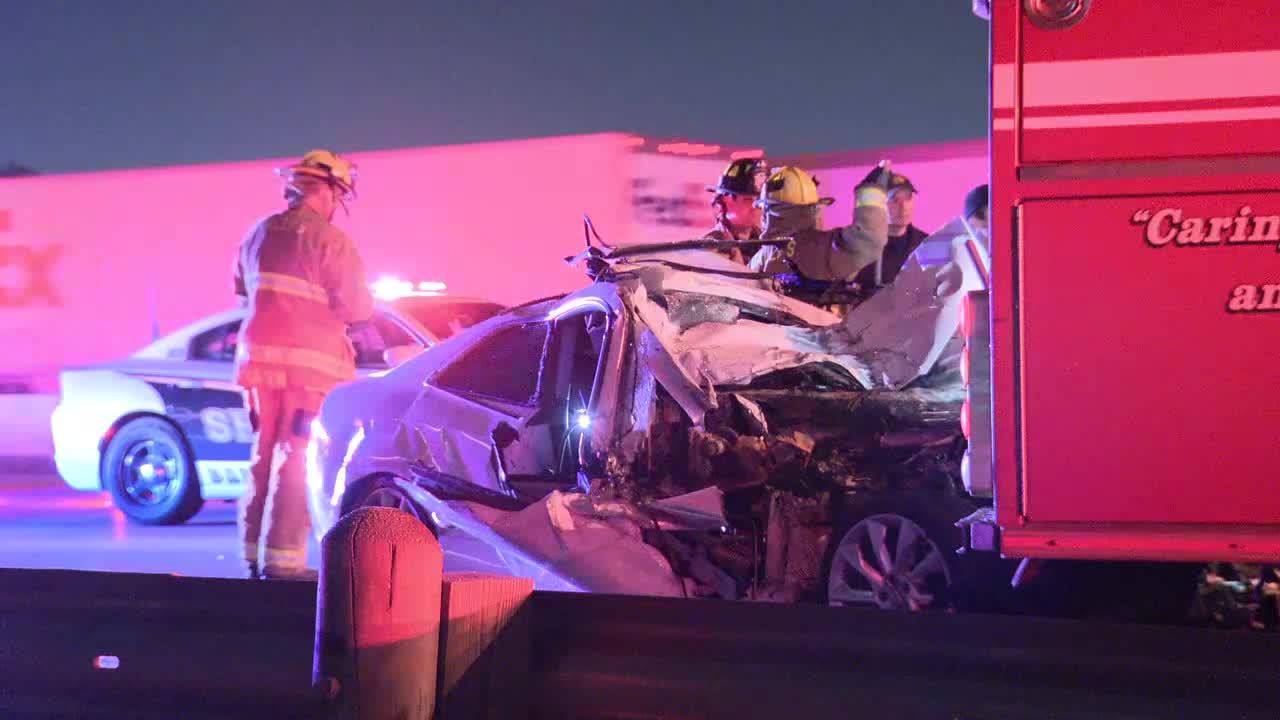 Woman charged with DWI after crashing into back of Dallas Fire-Rescue truck