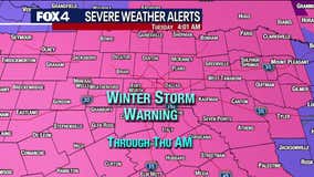 Dallas weather: Winter Storm Warning for North Texas extended until Thursday