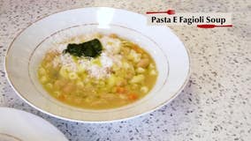 Pasta e fagioli soup recipe from the Secchis