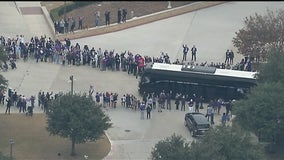 TCU holds National Championship send-off for football team