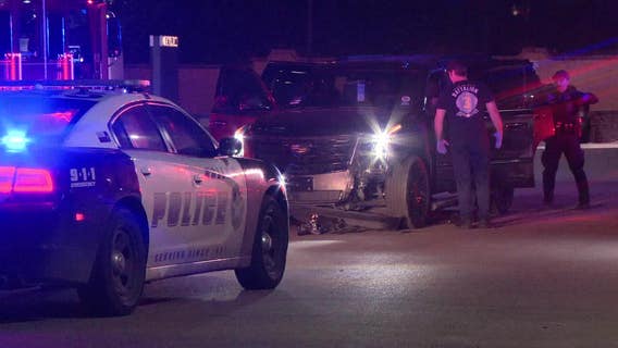 Man found fatally shot in crashed vehicle near SMU campus