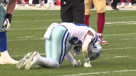 Tony Pollard undergoes surgery on broken leg