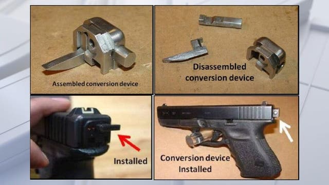 Dallas man who allegedly sold machine gun conversion devices on Instagram charged