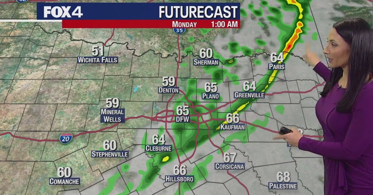Dallas weather: Severe storms possible Sunday night | FOX 4 Dallas-Fort ...