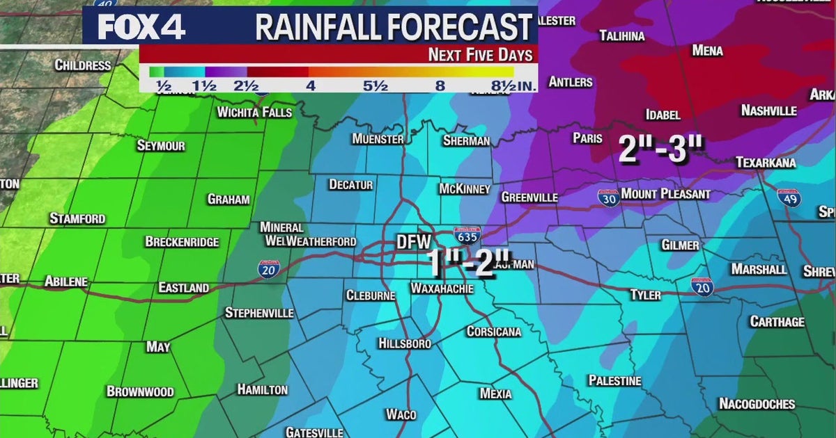 Dallas weather: Rain moves into North Texas on Tuesday | FOX 4 Dallas ...