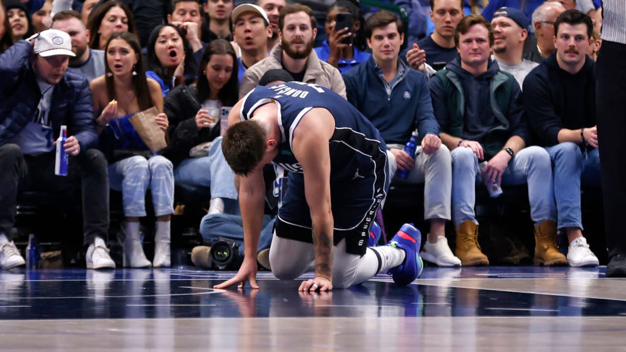 Mavs Hang On After Doncic Hurt, Hand Pels 10th Straight Loss | FOX 4 ...