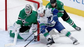 Kuzmenko's overtime goal gives Canucks 5-4 win over Stars