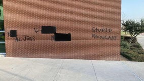 Racist graffiti sprayed painted at 2 North Texas schools