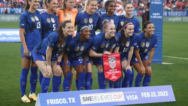 US women win SheBelieves Cup in Frisco with 2-1 victory over Brazil