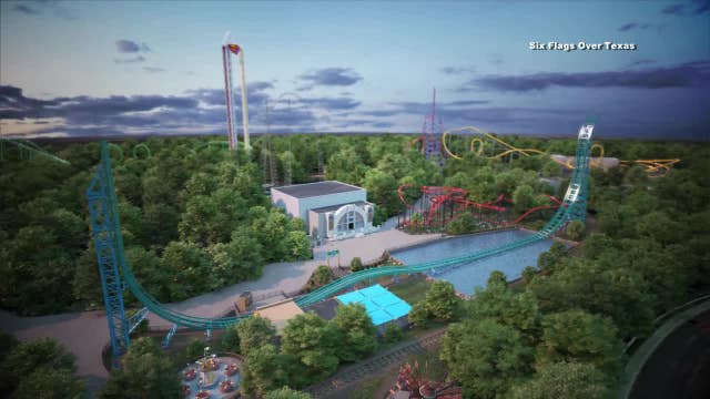 Six Flags Over Texas’ new Aquaman coaster to open in March