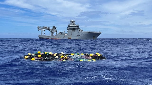 New Zealand police find 3.5 tons of cocaine in Pacific Ocean